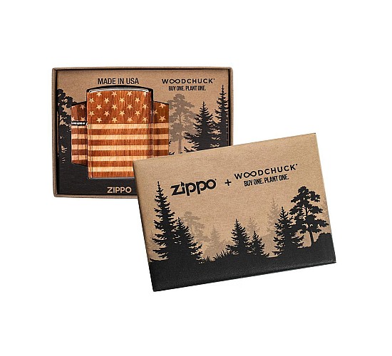 Zippo woodchuck embleem doosje