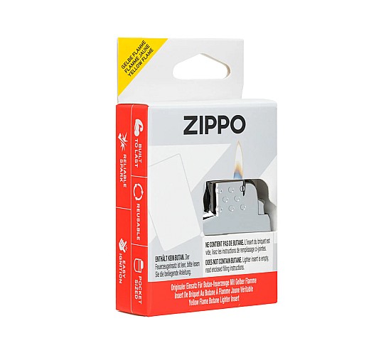 Zippo yellow flame butane insert package