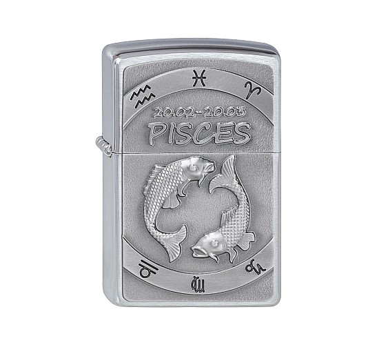 Zippo zodiac pisces emblem