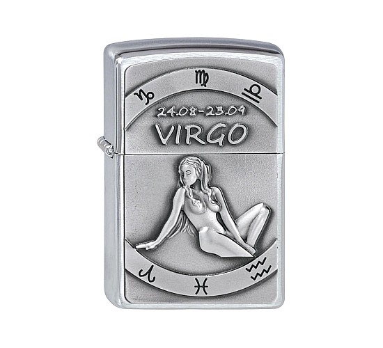Zippo zodiac virgo emblem