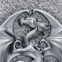 Anne Stokes™ 3D embleem draak