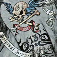 Cursed Zippo skull & skateboard